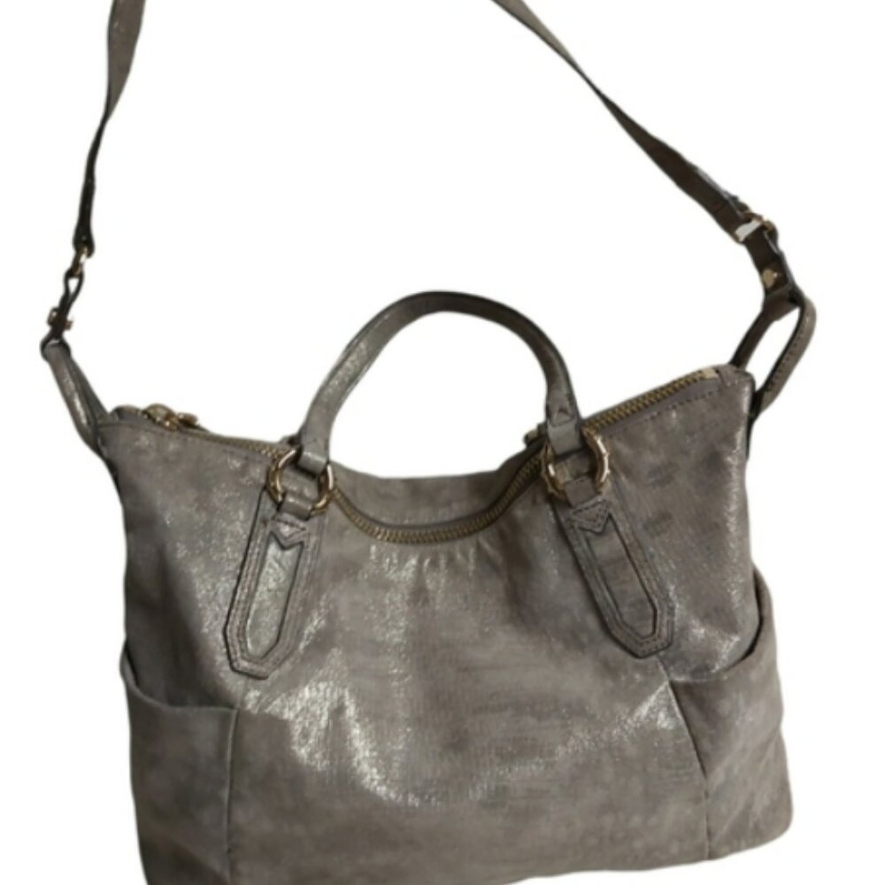 Aimee Kestenburg silver leather purse